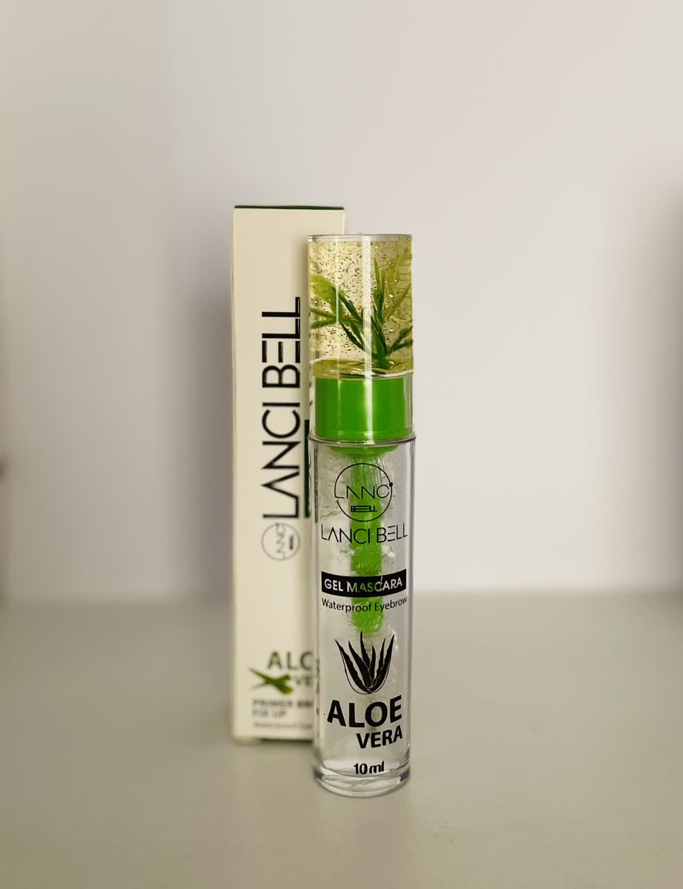 ژل ابرو ضد آب لنسی بل مدل Aloe Vera حجم10میل