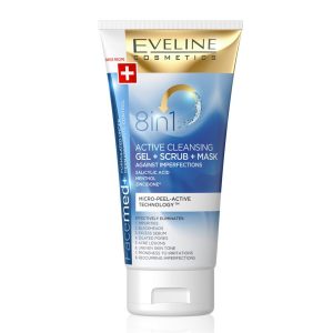 Eveline-8-in-1-Active-Cleansing-Gel-Scrub-Mask-Against-Imperfections-150m